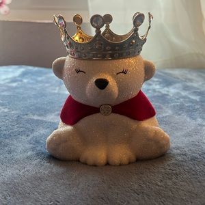 Bath and Body Works Polar Bear Crown Candle Holder